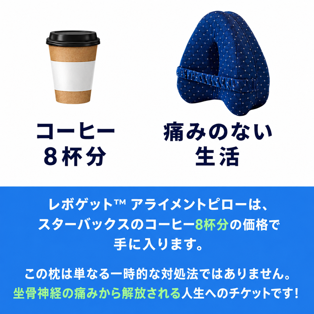 RelivBack™️ アライメントピロー