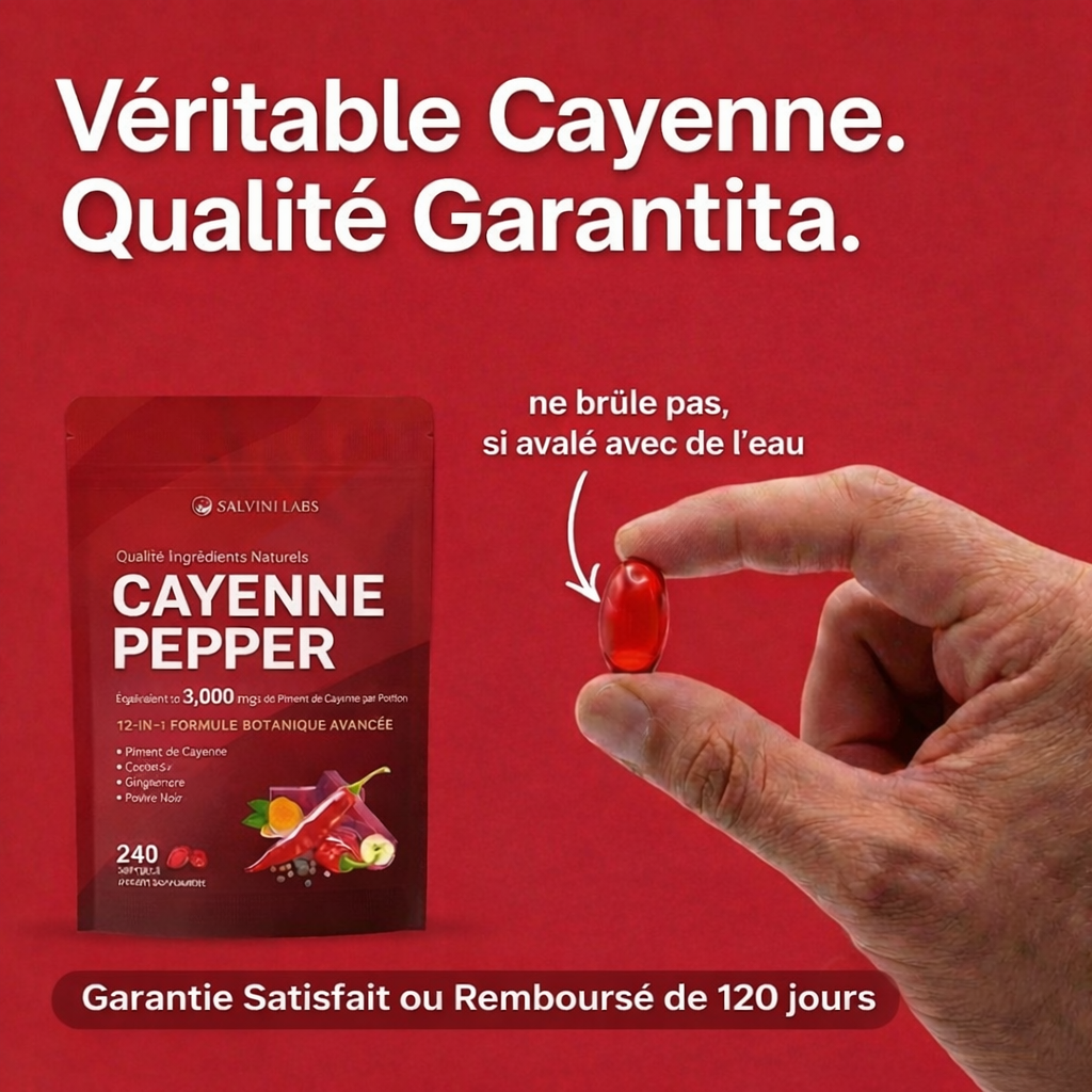Cayenne Pepper - Iron Labs