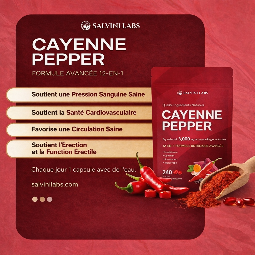 Cayenne Pepper - Iron Labs