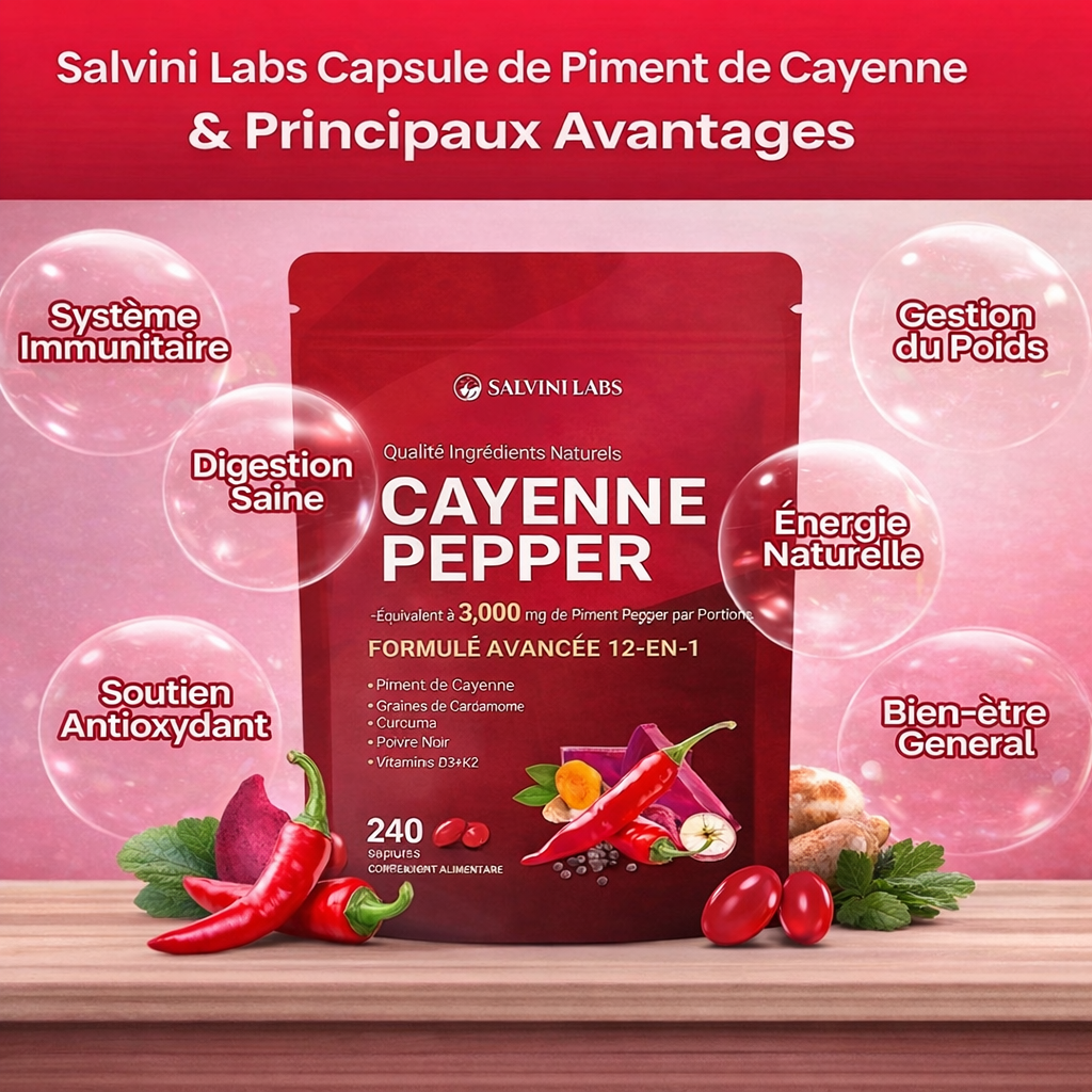Cayenne Pepper - Iron Labs