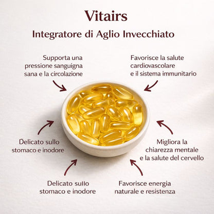Estratto di Aglio Invecchiato — Supporto Clinicamente Studiato per la Pressione Sanguigna Prima di Ricorrere ai Farmaci