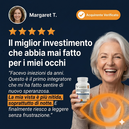 Sanovia - Formula avanzata per gli occhi 15 in 1
